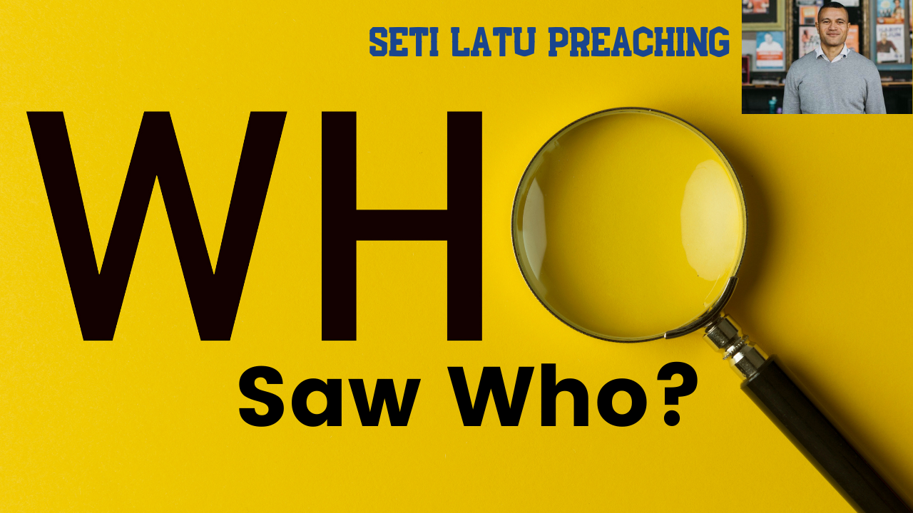 Who Saw Who?