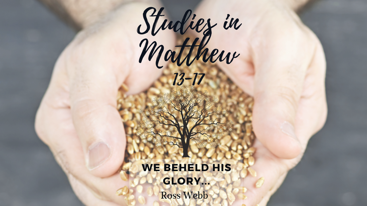 We beheld his glory