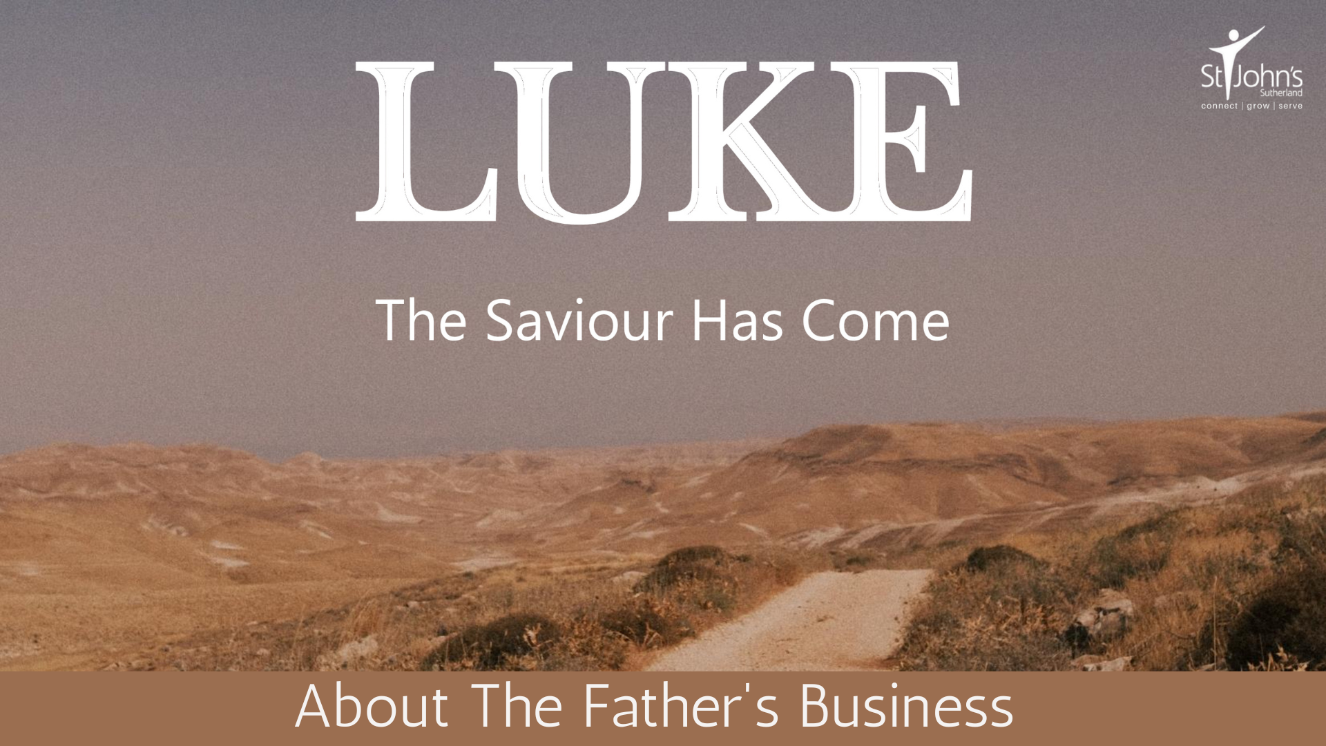 About The Father’s Business